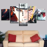 5 piece canvas wall arts anime ninja sage mode colorful prints for living room modern decor bedroom picture home decoration