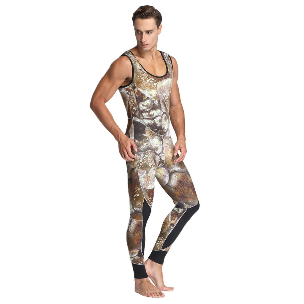 Мужские неопреновые Термокостюмы 5 мм для дайвинга с аквалангом комплект из 2