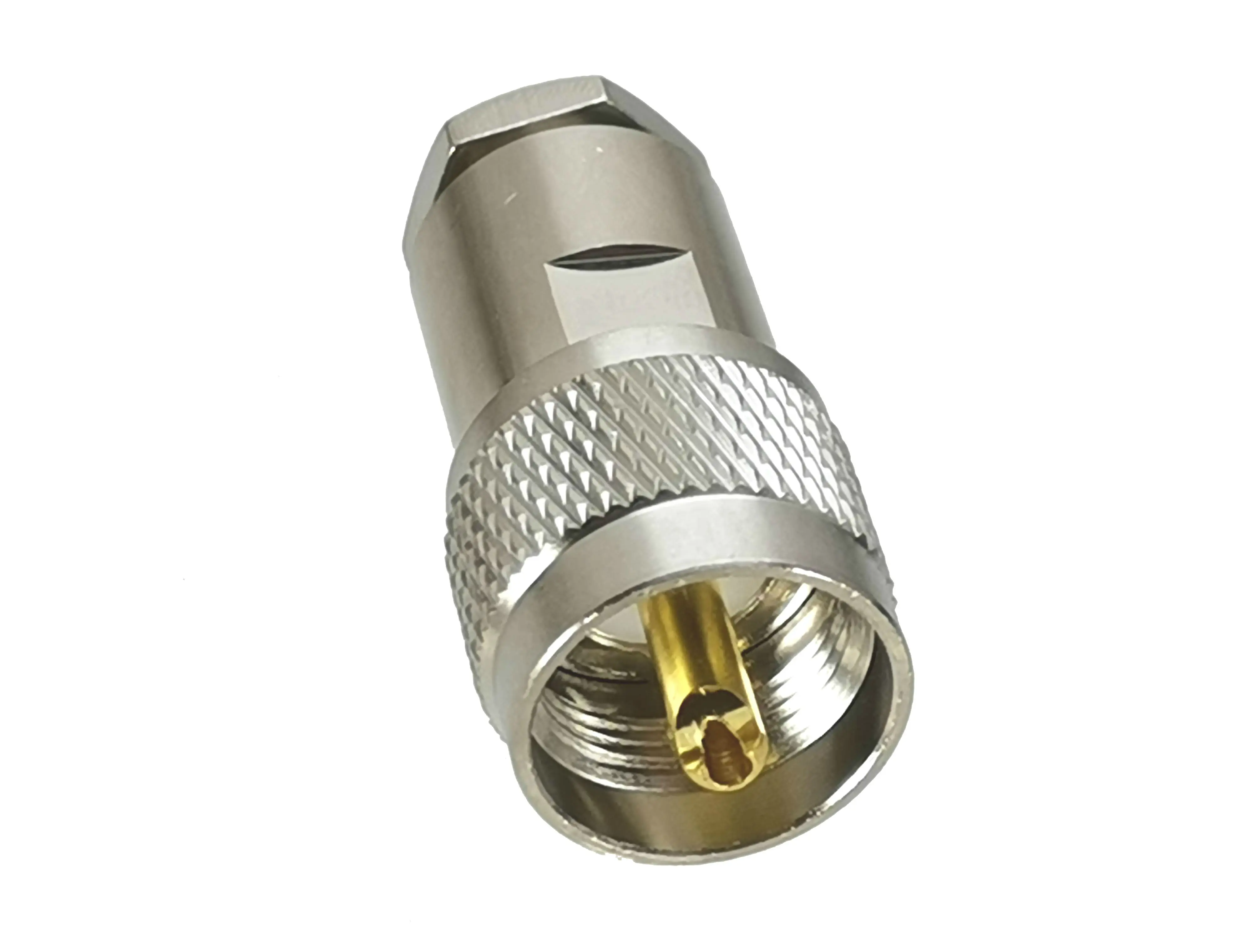 10 шт. разъем UHF PL259 штекер зажим RG5 RG6 LMR300 RF адаптер коаксиальный высокого качества |