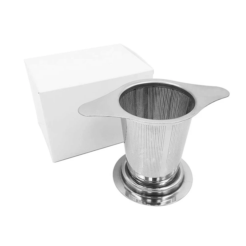 Фильтр из сверхтонкой сетки с двойными ручками большой емкости крышкой для