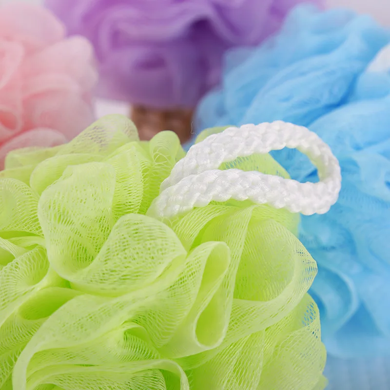 1 шт. аксессуары для ванной комнаты шарики душа нейлоновые портативный мочалка и