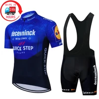 2021 quick step cycling jersey set mtb uniform bike clothing ropa ciclismo bicycle wear clothes men short sports maillot culotte