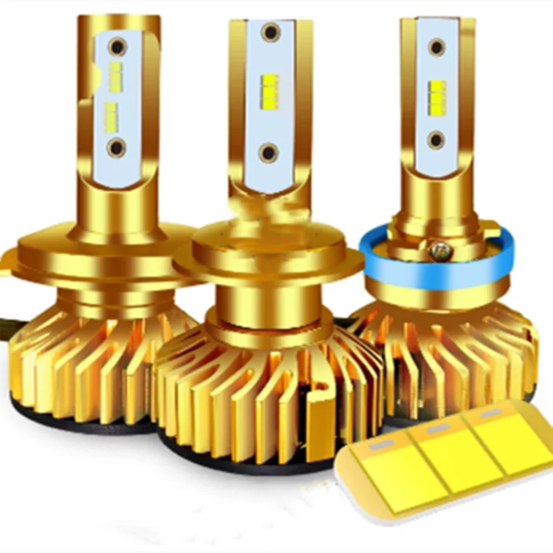 

2Pcs Mini H4 H7 LED Car Headlight 10000LM 6000K Lamp H1 9005 HB3 9006 HB4 H8 H9 H11 Fog Lights Bulbs