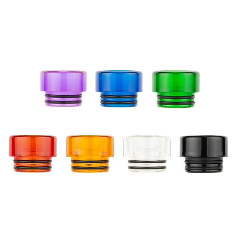 

SnowWolf Wolf Tank/Vapor Storm HAWK/Horizon Falcon King drip tip Colorful 16mm Wide Bore Cobra Ultem Delrin 810 Drip Tip