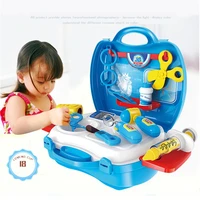 kids multifunction play house doctor medicine suitcase role play toys set kit case pretend game accessories family entertainment