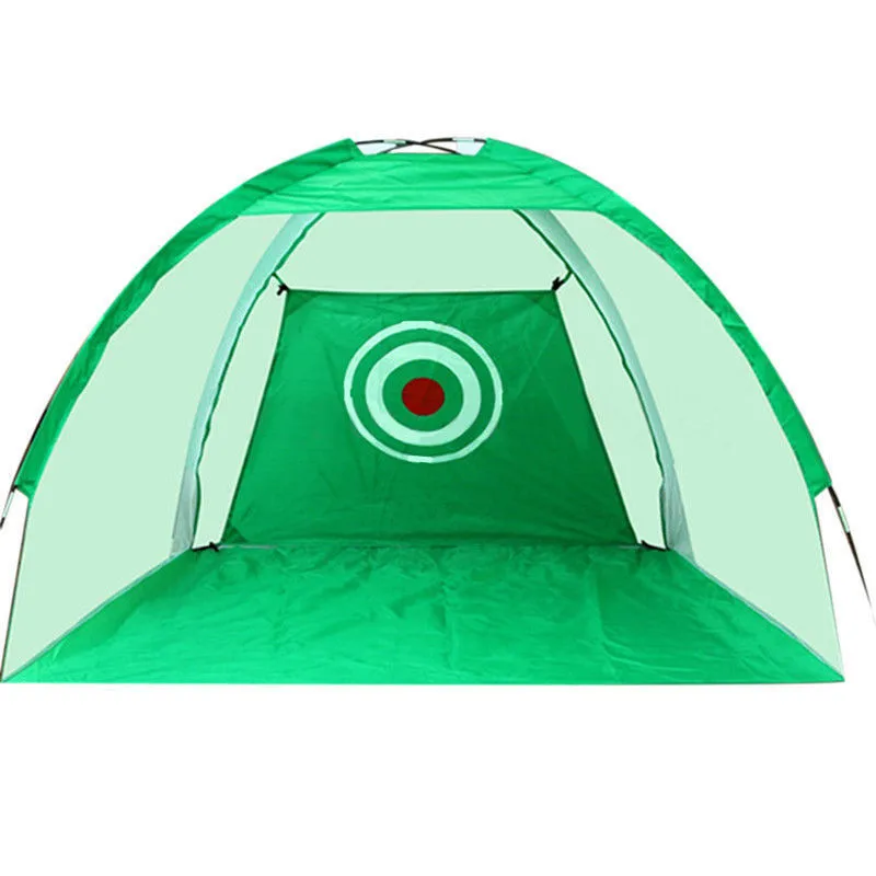 Fiyat XC LOHAS Golf Eğitim Yardımları Kapalı/açık Katlanabilir Golf Isabet Kafes Bahçe Otlak Golf Pratik Net 200x120x135cm