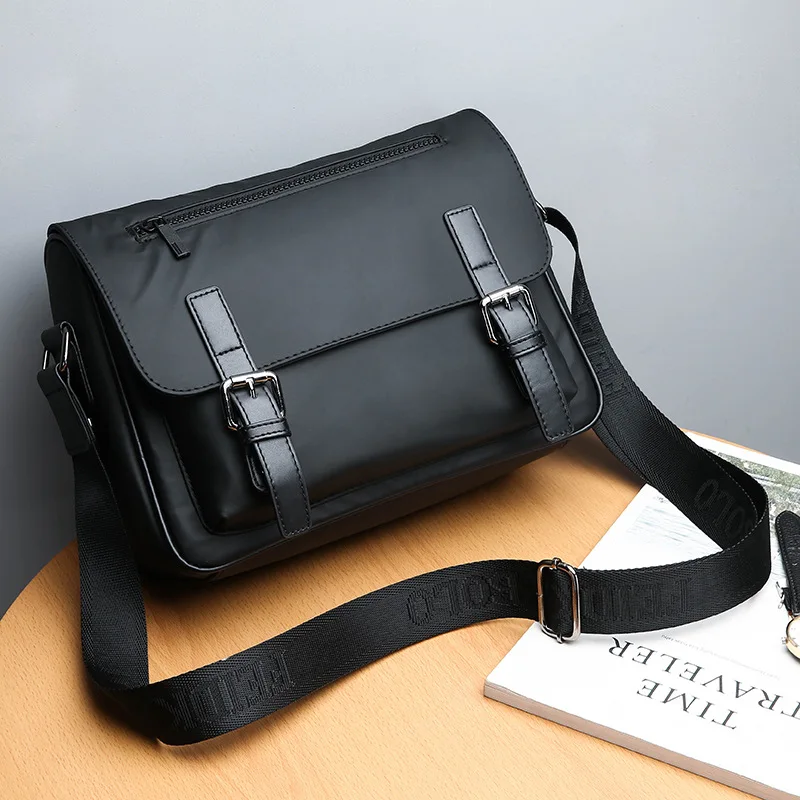 Роскошная брендовая мужская деловая сумка мессенджер для мужчин оксфордская