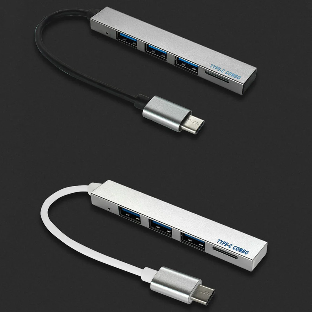 4 порта сплиттер Type-C к USB 2 0 концентратор конвертер адаптер кабель для ПК ноутбук