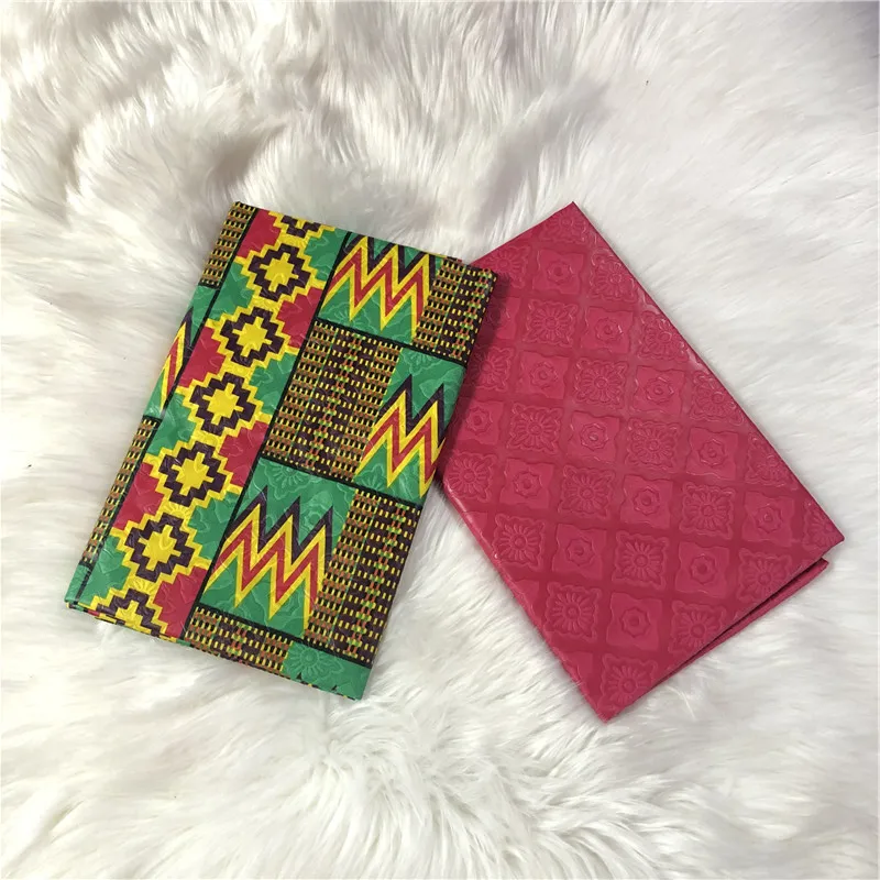 Жёлтая фотография вощеная ткань полиэстер для шитья стиль африканские принты 4