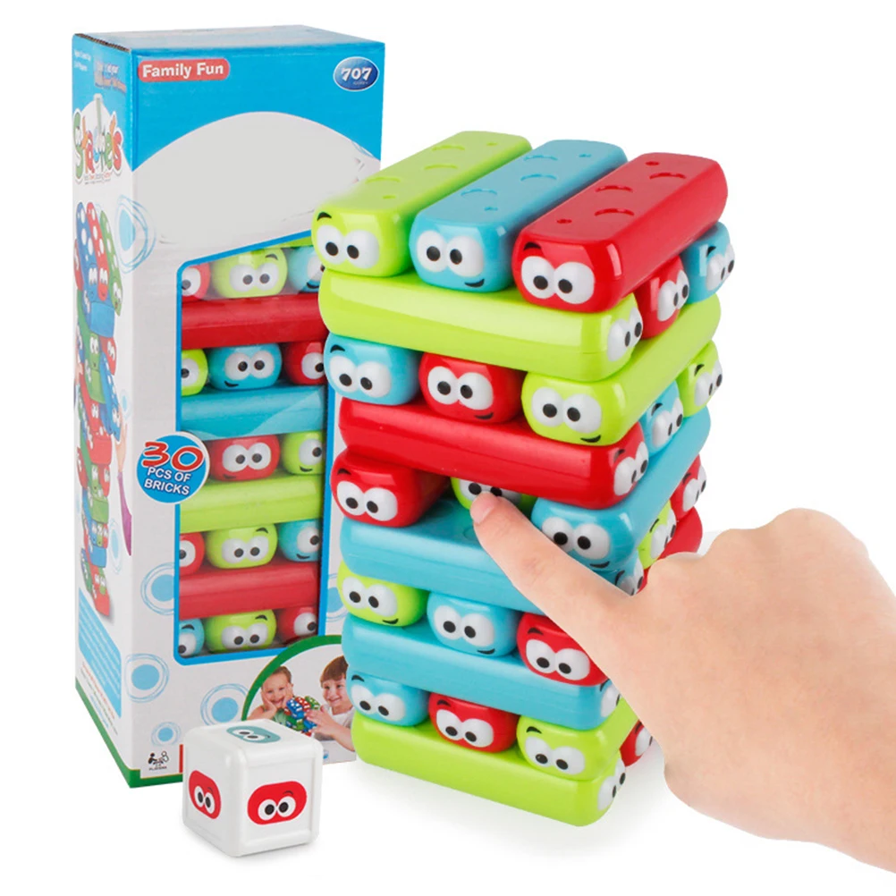 30 шт. детская стек высокая модель строительные блоки интеллектуальные игрушки