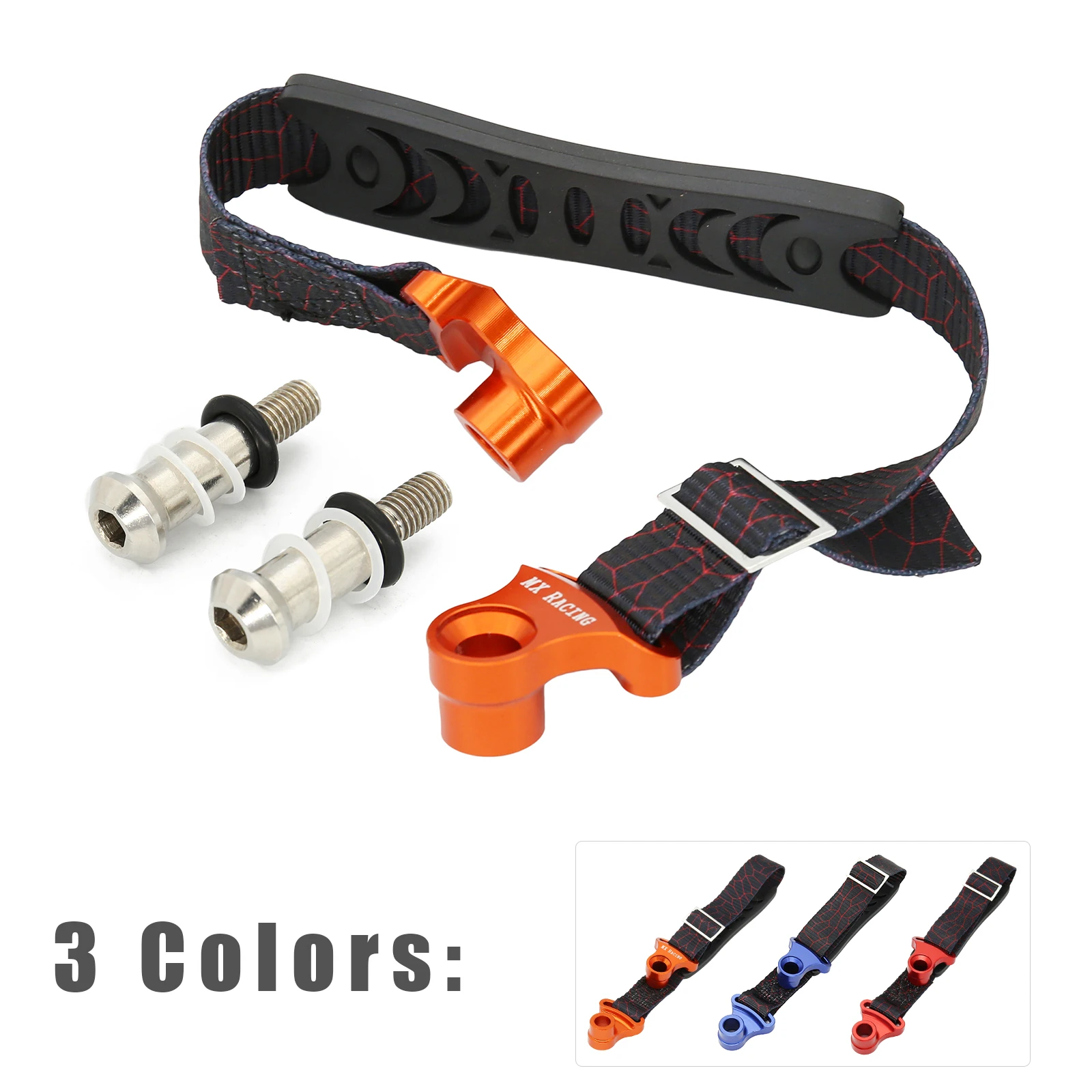 

For HONDA KAWASAKI SUZUKI Dirt bike Motorcycle Rear Motorcycle Dirt Bike Motocross Seat Rescue Pull Strap Sling Belt C1