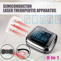 lastek health tools laser wrist watch 5 ent treatment accessories pulse acupuncture head massager cervical massage sticker
