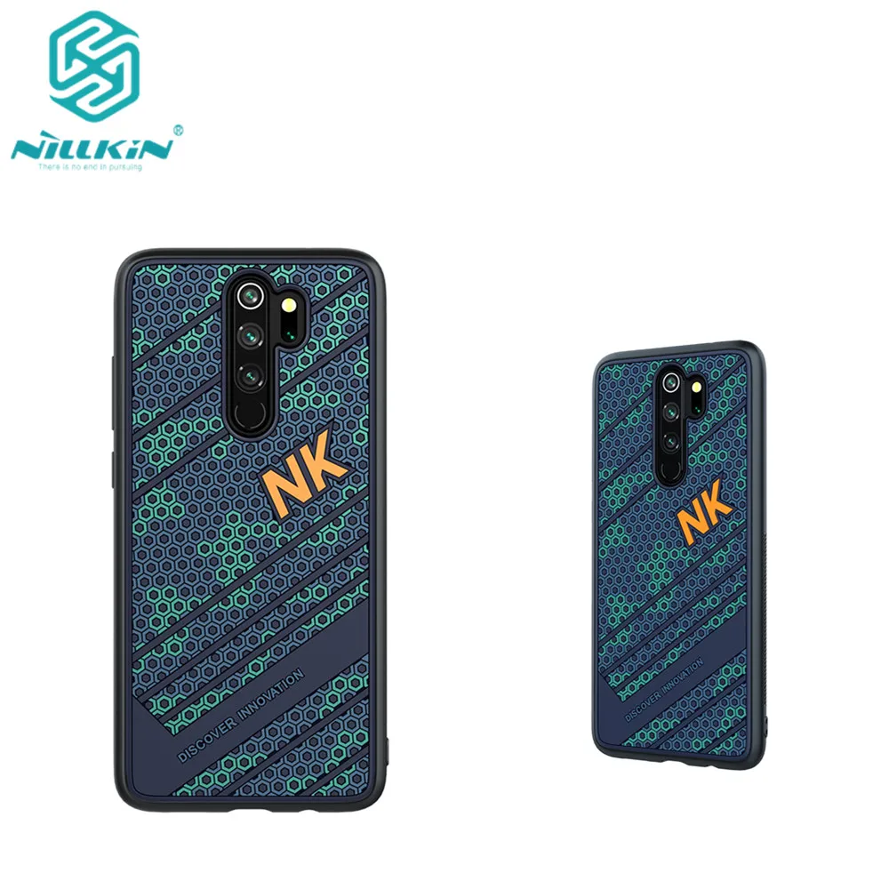 Чехол NILLKIN Striker для Xiaomi Redmi Note 8 pro силиконовая задняя крышка из поликарбоната