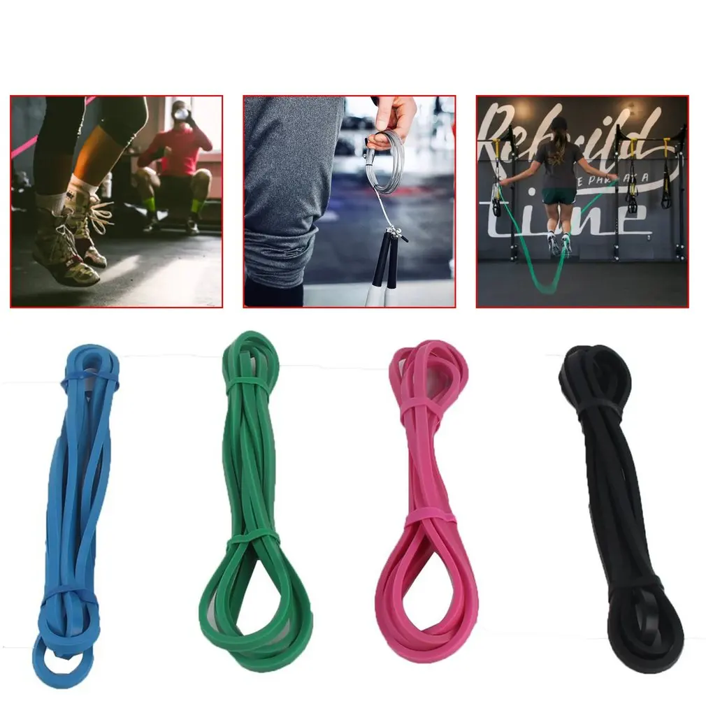 Elastic Band Fitness Resistance Latex Pull Rope Strength Training Tensioner Ring Dropshipping | Спорт и развлечения