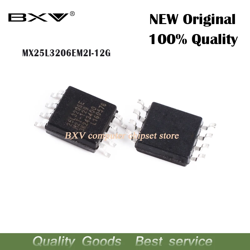 

10 шт./лот MX25L32 MX25L3206EM2I-12G SOP-8 MX25L3206EM2I MX25L3206E mx25l320206 25L3206E 25L3206E