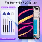 Дисплей 5,45 дюйма Y5 2018 для Huawei Y5 Prime 2018, ЖК-дисплей с сенсорным дигитайзером в сборе, экран Y5 Pro DRA L02 L22 LX2 с рамкой