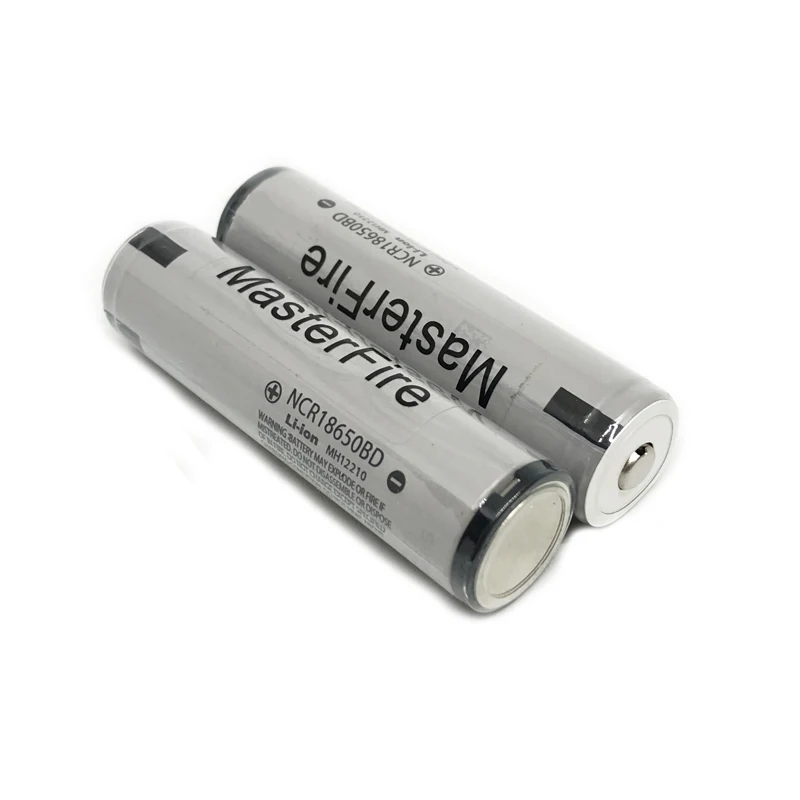 

MasterFire 10pcs/lot Protected Original 18650 NCR18650BD 3.7V 3200mAh 10A discharge battery for Panasonic e-cigarettes batteries