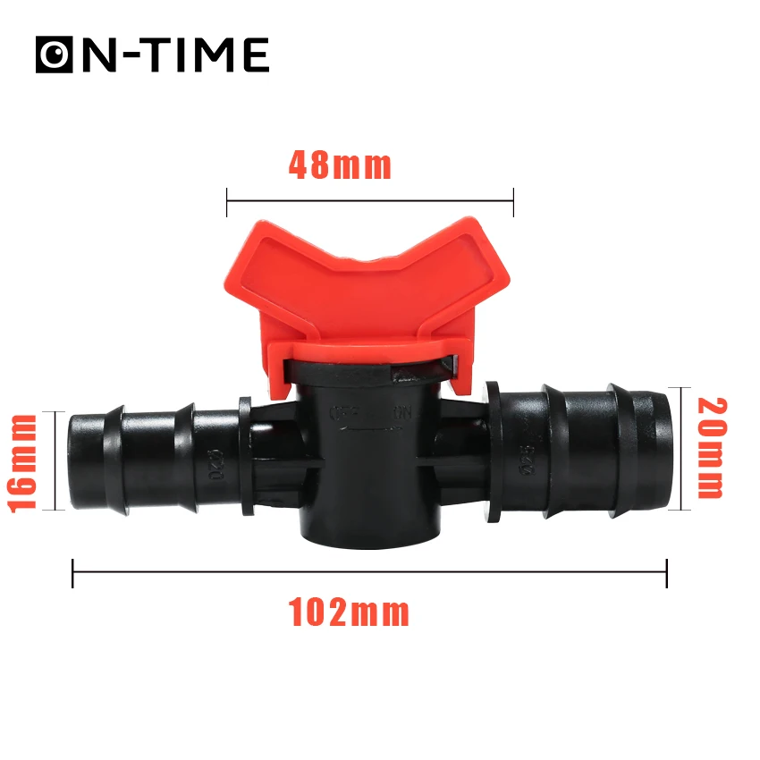 Plastic DN 25*20 Male thread Water control valve | Garden Connectors