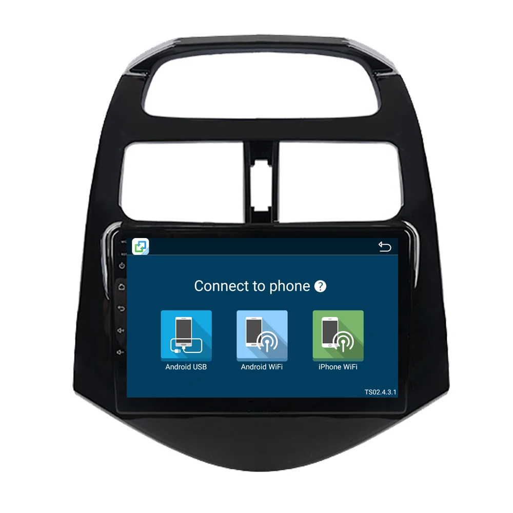 RoverOne Android 10 Автомобильная Мультимедийная система для Chevrolet Spark 2010 - 2014 Beat Octa Core 4G + 64G