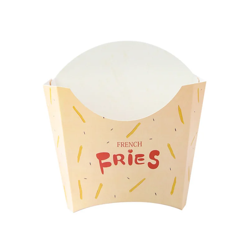 

10 шт./лот одноразовые коробки для упаковки картофеля фри жареная курица барабанная палочка закуски упакованная коробка для выноса товары д...