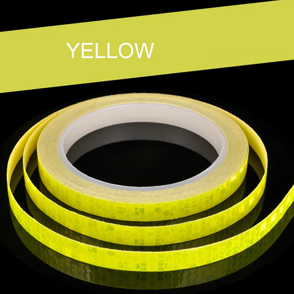 

Флуоресцентная наклейка для горных велосипедов и мотоциклов, 1 см * 8 м