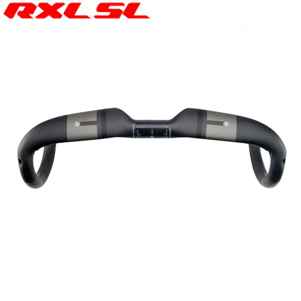 

RXL SL Carbon Fiber Road Bicycle Handlebar 31.8mm UD Matt Ultra Light Bent Bar Curved Handle 400/420/440mm Rinding Accessories