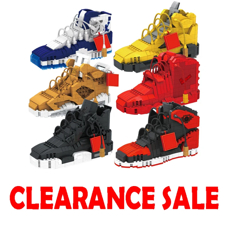 

New Mini Cute Sport Basketball Shoes Building Blocks Pen Container Sneakers Model Pencil-box Bricks Toys for Children Stationery