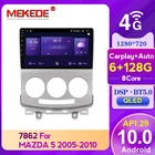 Автомобильный мультимедийный проигрыватель Android10 Octa Core 6 + 128G с GPS-навигацией для Mazda 5 2 CR 2005 - 2010 с DSP 4G LTE 5 ГГц WIFI SWC
