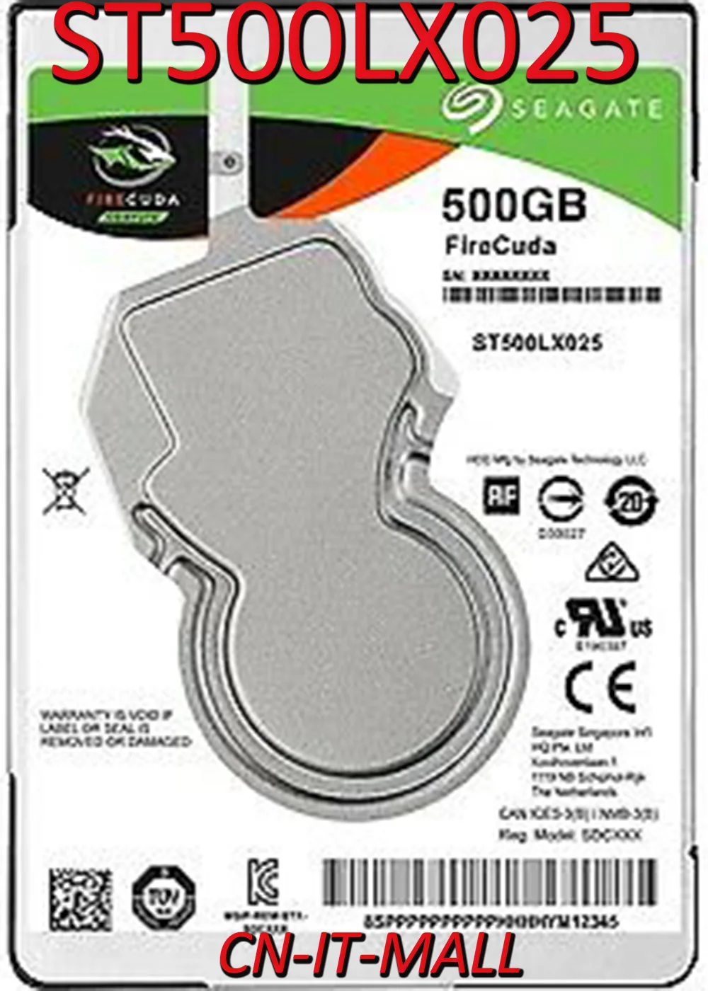 

Seagate FireCuda Gaming SSHD ST500LX025 500GB SATA 6.0Gb/s 2.5" Notebooks Internal Hard Drive