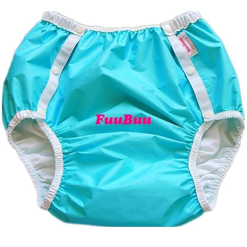 Free Shipping FuuBuu2214-BLUE-L Adult Diaper/ incontinence pants/ diaper changing mat