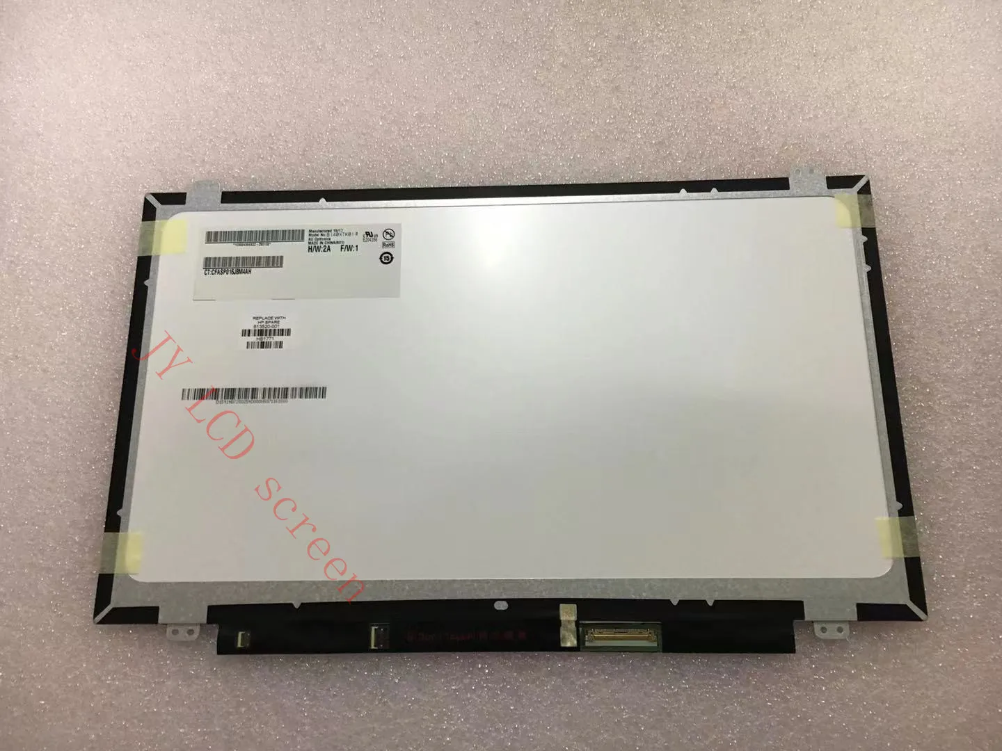 Original 14.0&quot B140XTK01.0 LCD LED touch screen 1366*768 HD 40 Pin eDP Good working