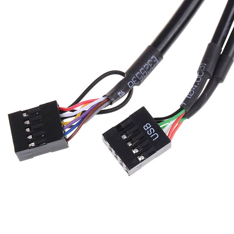 1 шт. аудио кабель ПК компьютерный чехол PCB передняя панель USB 2 0 порт микрофонный