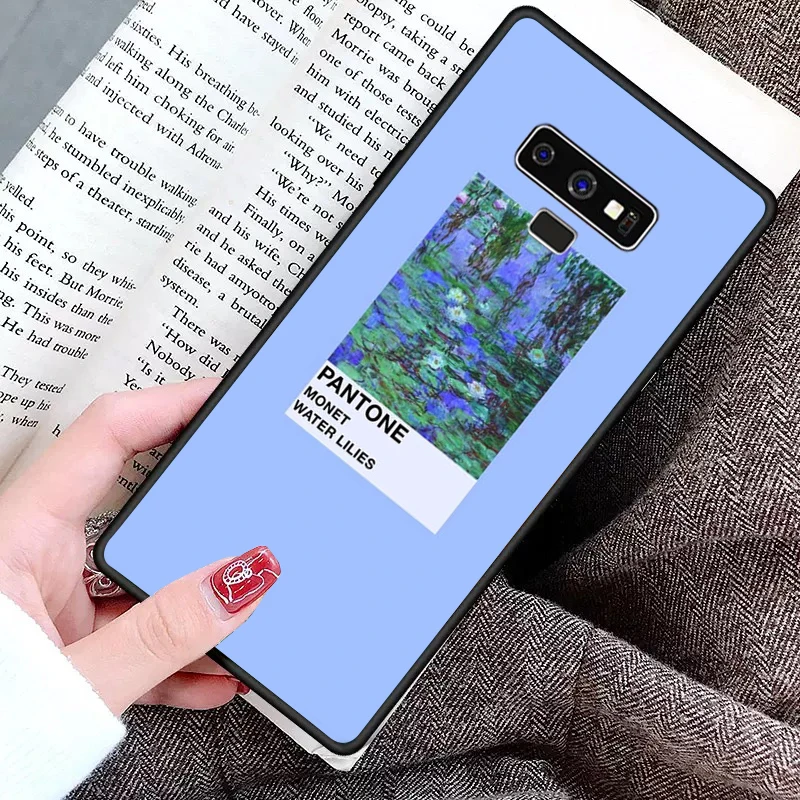Чехол Vingate Vincent Van Gogh Pantone для телефона Samsung Note 3 4 5 7 8 9 10 pro A7 2018 A10 A40 A50 A70 J7