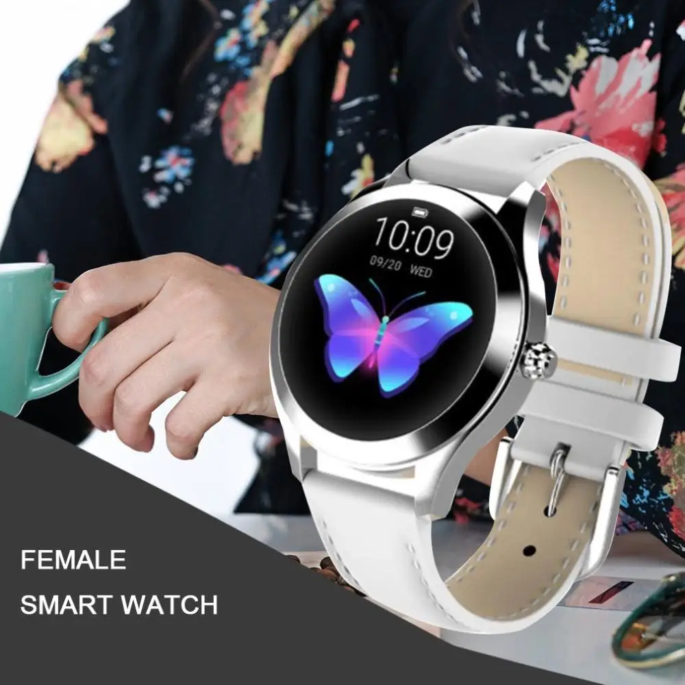 OLOEY 2019 Модные Смарт-часы для женщин KW10 IP68 Водонепроницаемые мульти-спортивные