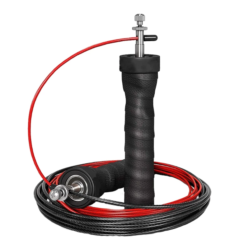 

094C Jumping Weight Skipping Rope Tangle-Free with Bearings Adjustable Jump Rope
