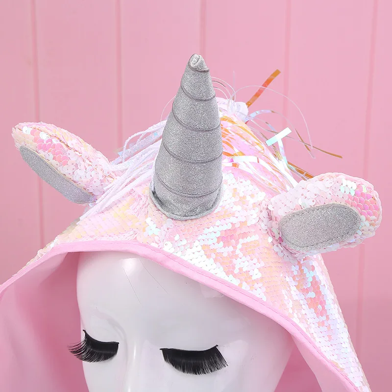 Girls Fashion Sequins Unicorn Backpack Children Large Capacity Book Bag Schooltas Satchel School Bag for Teenager Gilrs Student