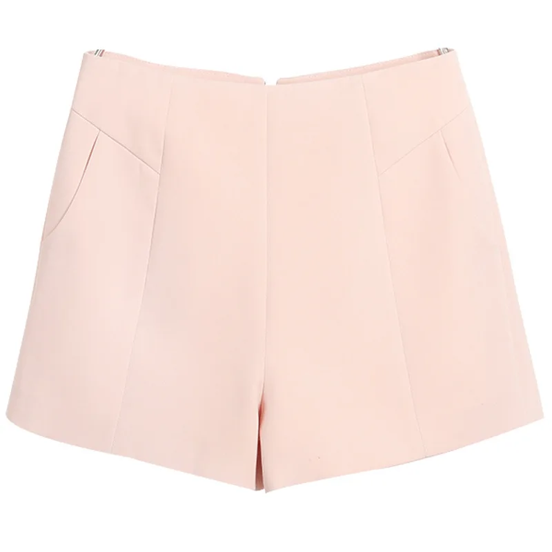 S-2xl лето осень весна Chiffonladies Шорты женские с высокой талией свободные короткие женские однотонные черные повседневные шорты женские mujer