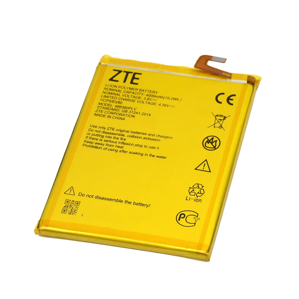 Original Battery 466380PLV For ZTE Blade A610 A610C A610T BA610C BA610T 4000mAh Full Capacity Li-Polymer +Tools | Мобильные телефоны