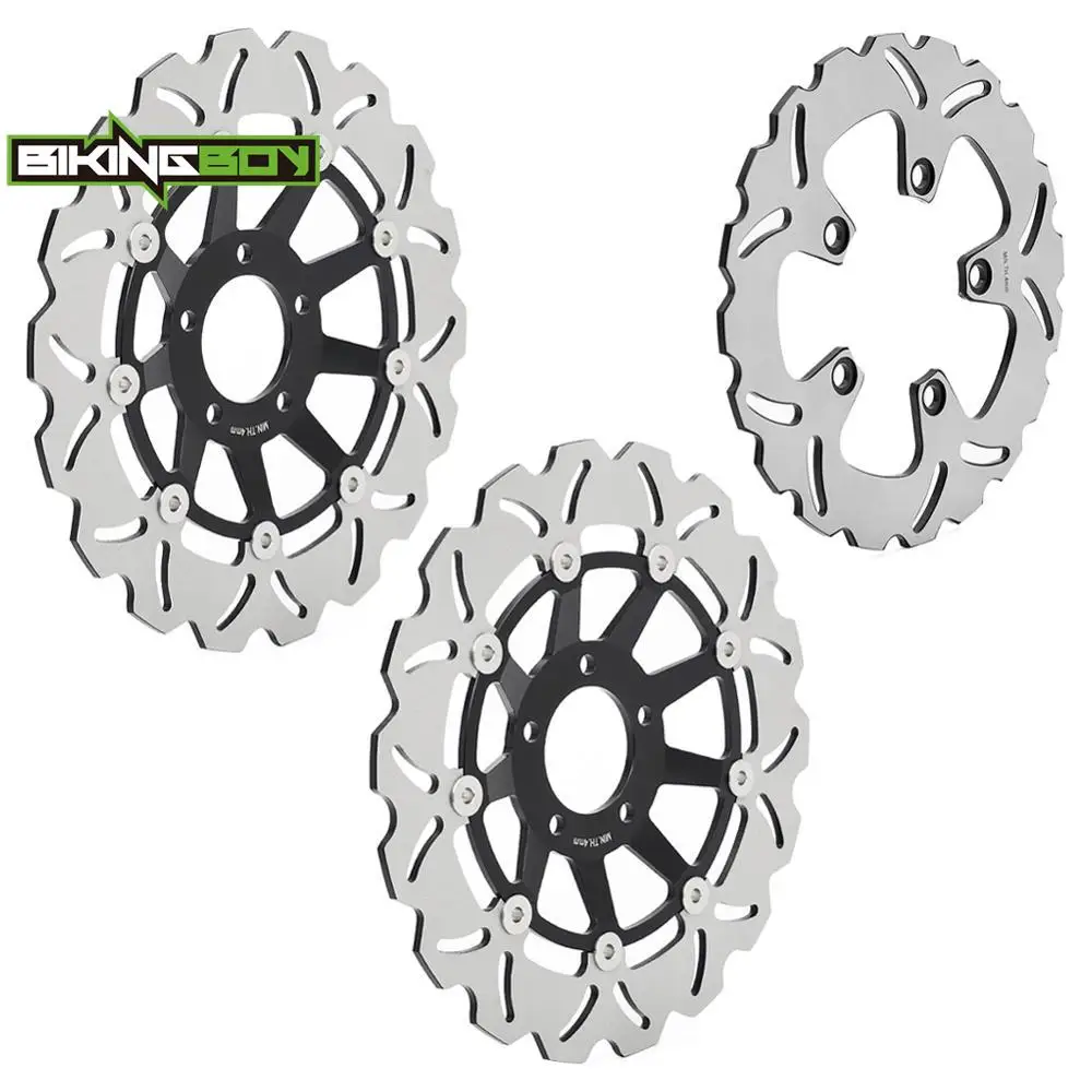 Фото Тормозные диски BIKINGBOY (передние и задние) для Bandit GSF 1200 / S 96-05, RF900R 94-99, GSX 1200 FS Inazuma 98-02, GS 1200 SS 01 №4
