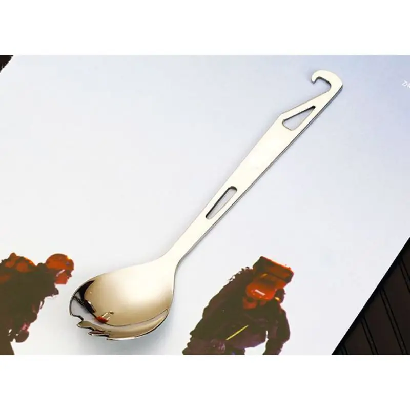 Многофункциональный инструмент для повседневного использования вилка ложка