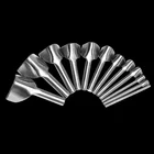 MIUSIE 1 шт. 10 мм-45 мм портативный DIY V-образный Режущий инструмент для кожевенного ремесла перфоратор инструменты для ремня кошелек ремешок