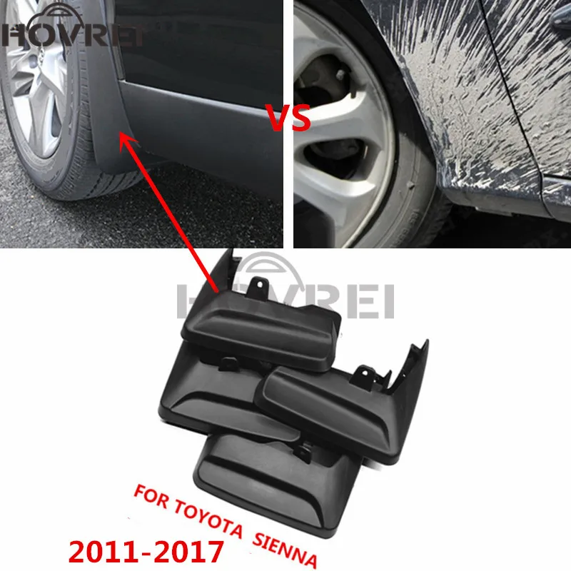 Брызговики для Toyota Sienna 2011 2017 2012 2013 2014 2016|Грязезащита| |