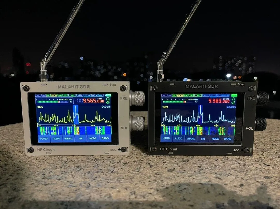 Плата расширения + металлический чехол V1.10D 50 кгц-2 ГГц Малахит SDR Pro радио Malahit DSP