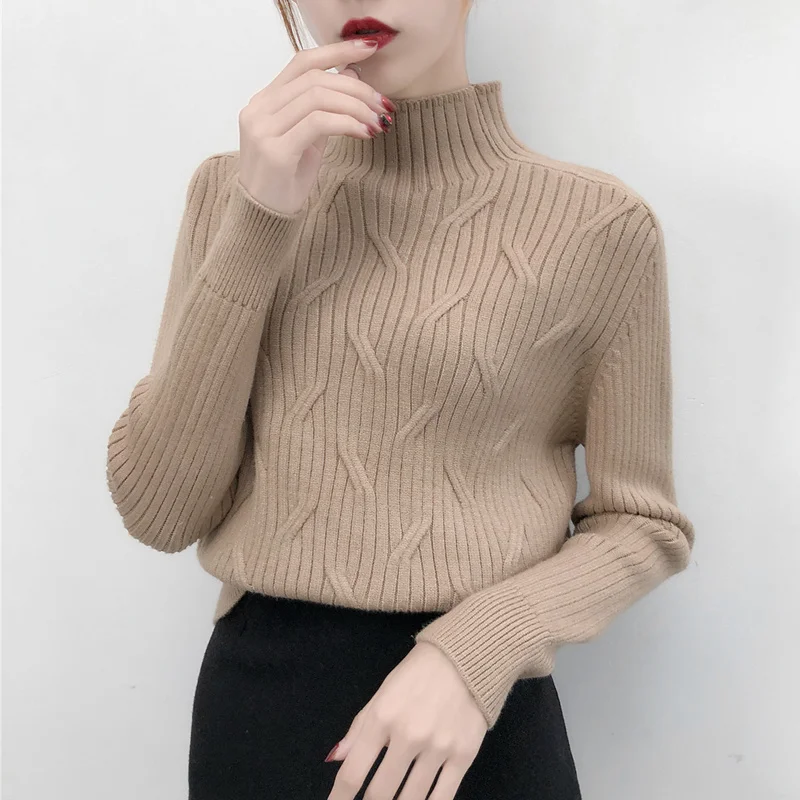 

upper garment inside outside by qiu dong outfit in 2021, the new comfortable wearing western style knitted blouse
