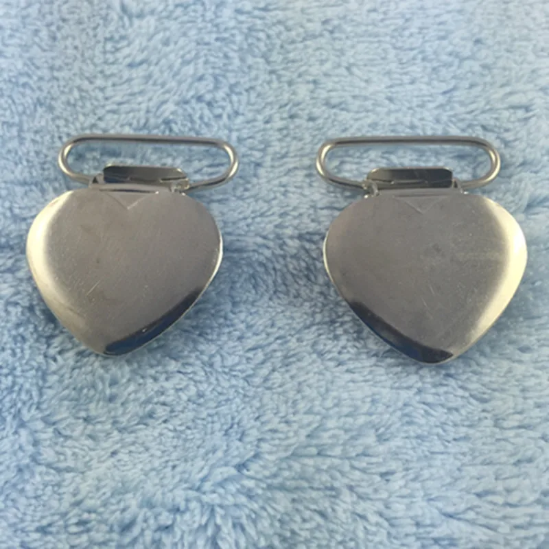 50 шт./лот 1 '✥ мм серебристый металлический крючок в форме сердца забавный