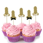 10 штук в партии Вилли пенис для капкейка-девичник вечерние украшения девичник приспособление для изготовления тортов Свадебные Душ Поставки