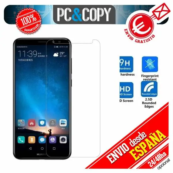 Комплект из 2 закаленных стекла для защиты экрана Huawei Mate 10 Lite 5 дюйма 5D 9H|Защитные