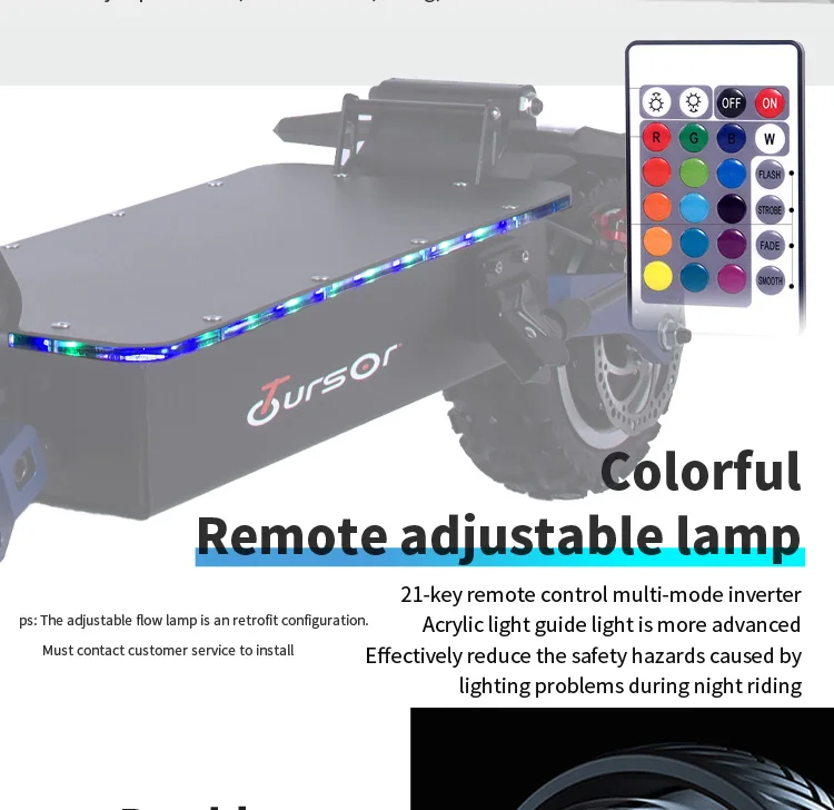 

Toursor E8 PRO scooter dual motor 5600w 60v fast speed Foldable adult electric scooter with CE Certification