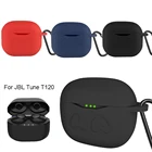 Новинка силиконовый чехол для наушников противоударный пылезащитный беспроводной Bluetooth-наушник защитный чехол для JBL Tune T120