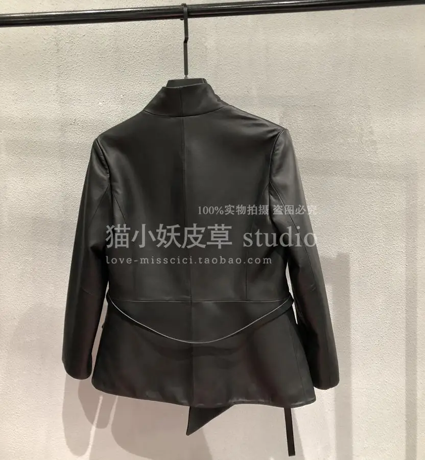 Кожаный пиджак женская кожаная куртка из натуральной кожи|Кожаные куртки| |